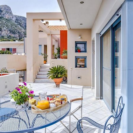 Monemvasia Modern Flat With Panoramic Sea View 外观 照片
