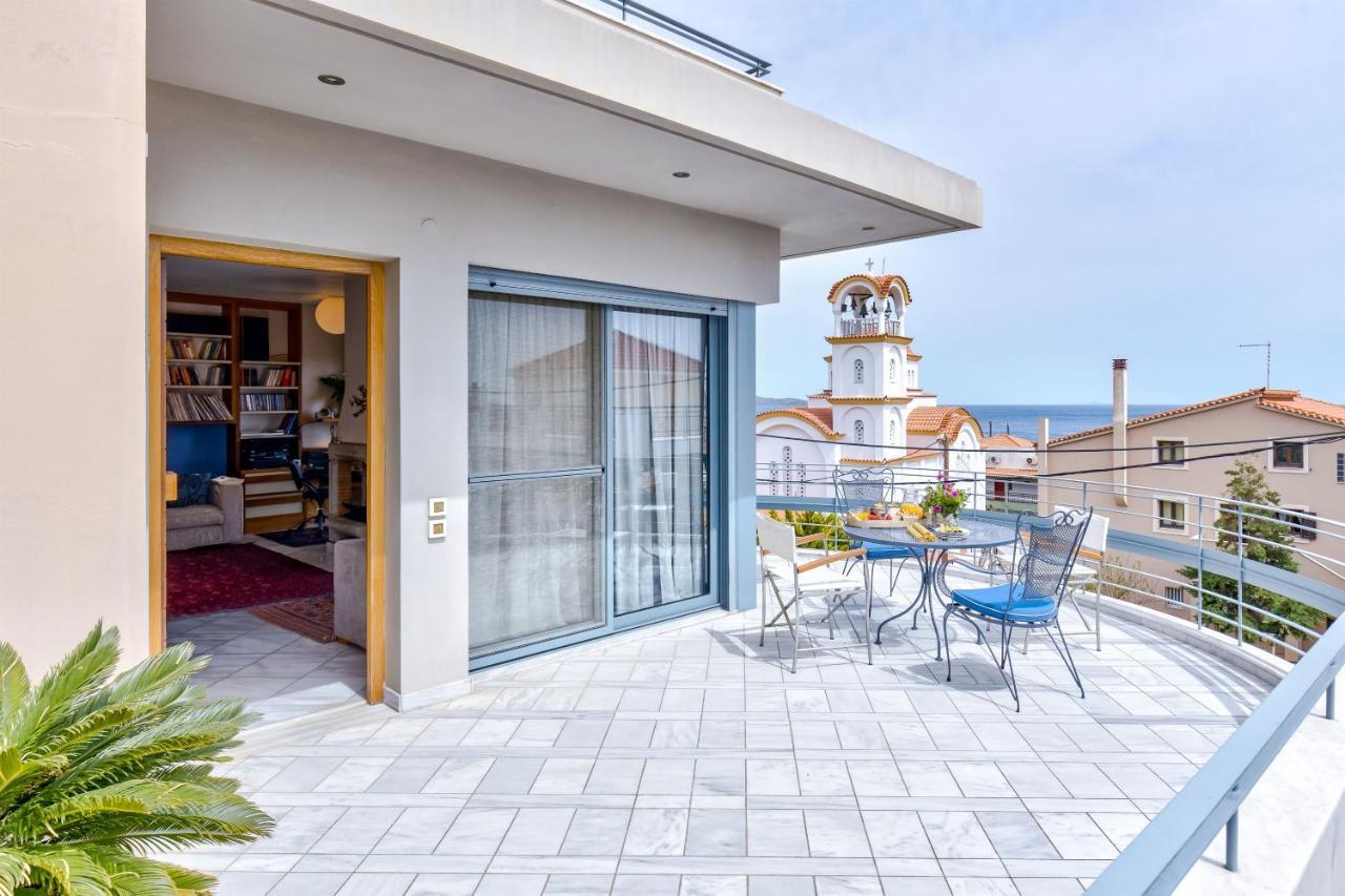 Monemvasia Modern Flat With Panoramic Sea View 外观 照片