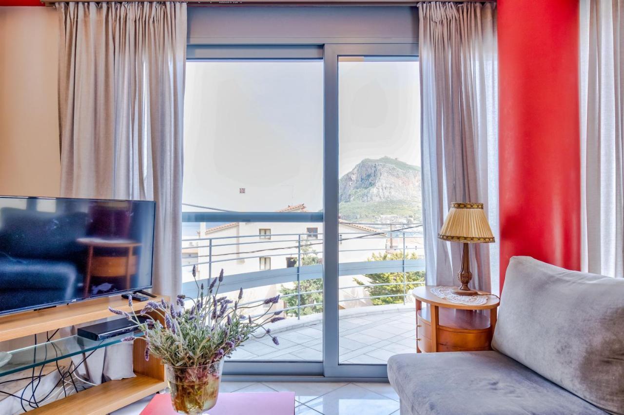 Monemvasia Modern Flat With Panoramic Sea View 外观 照片